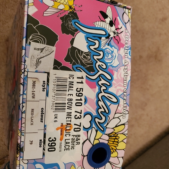 Irregular Choice Red Bow Heel 👠 EU 39 - Picture 6 of 6